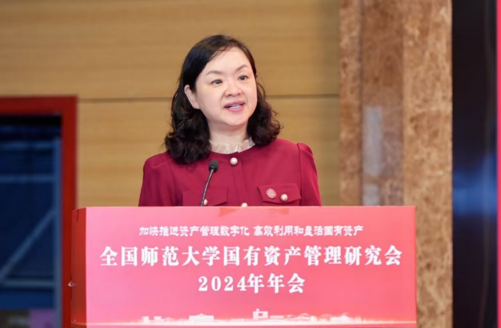 bat365官方官网党委常委、副校长黄永宜致辞。受访单位供图