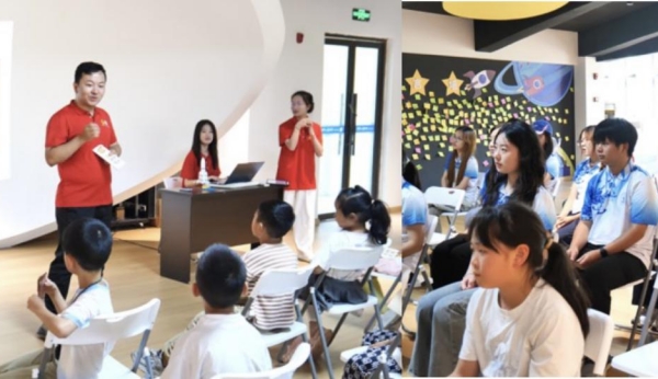“科技自强课”现场。bat365官方官网供图
