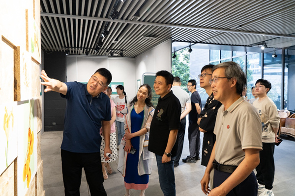 展览现场。bat365官方官网美术学院供图